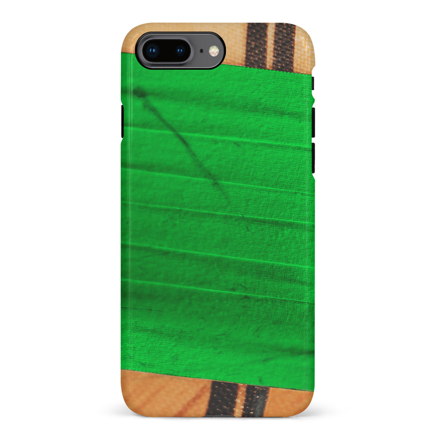 iPhone 8 Plus Hockey Stick Phone Case - Green