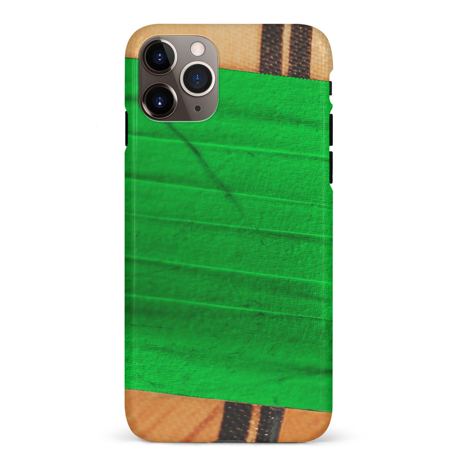 iPhone 11 Pro Max Hockey Stick Phone Case - Green
