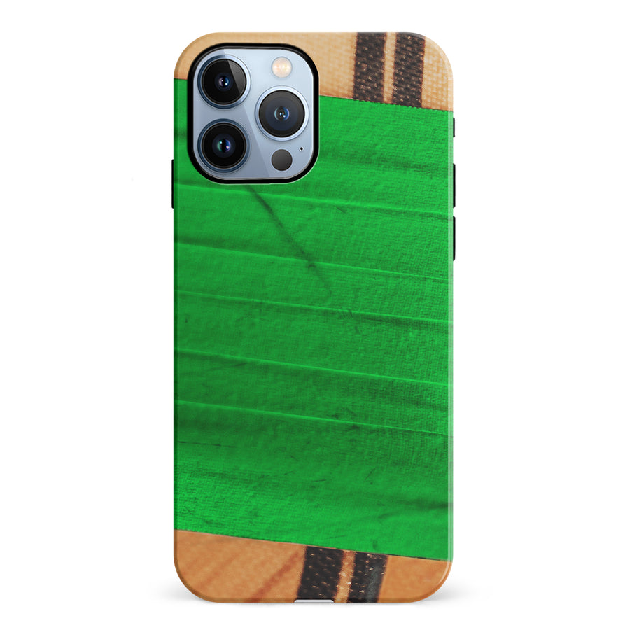 iPhone 12 Pro Hockey Stick Phone Case - Green