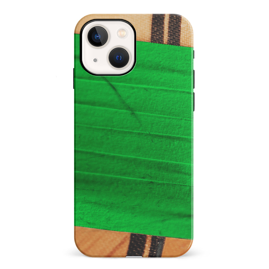 iPhone 13 Hockey Stick Phone Case - Green