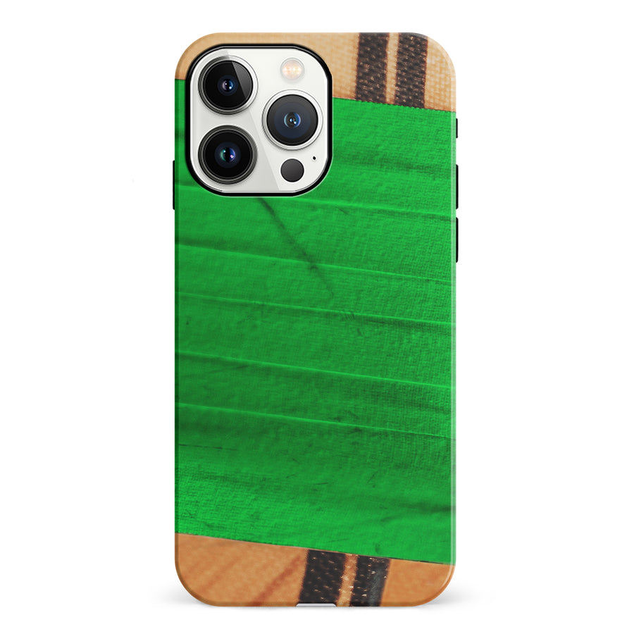 iPhone 13 Pro Hockey Stick Phone Case - Green