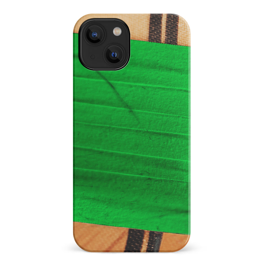 iPhone 14 Hockey Stick Phone Case - Green