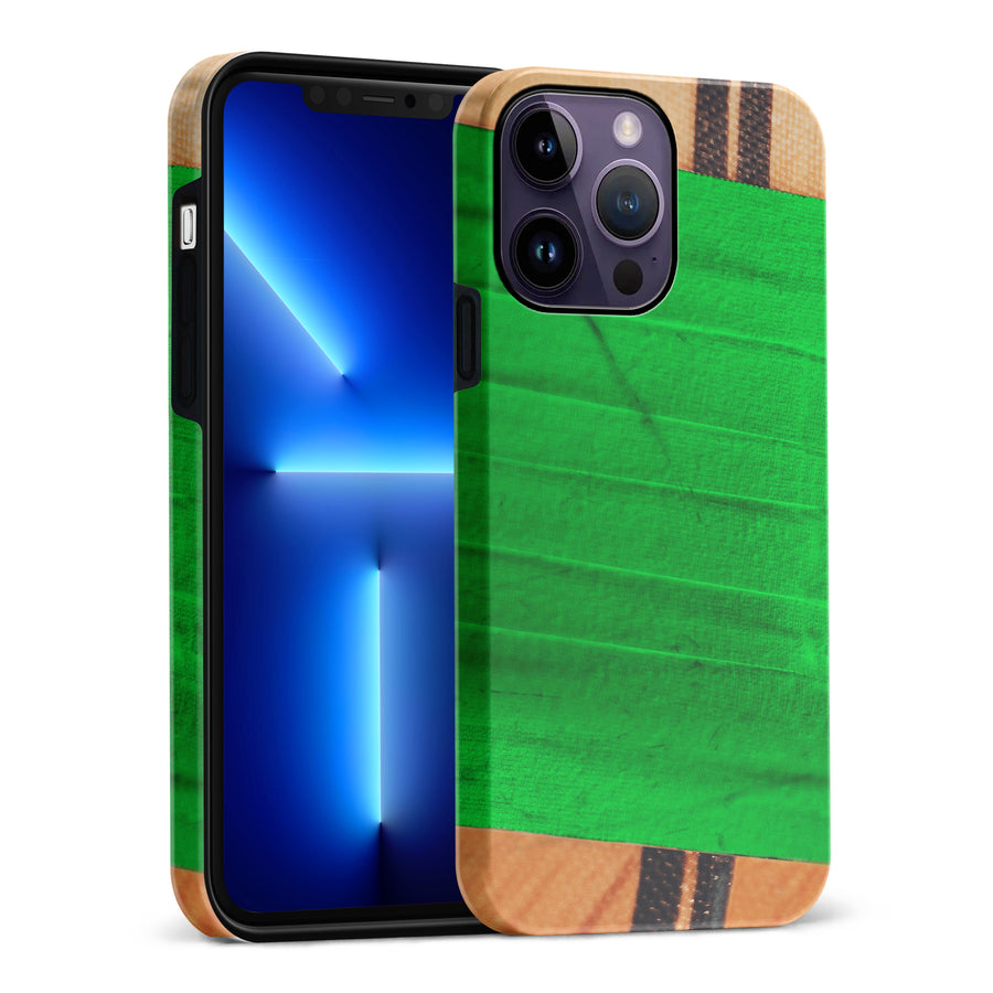 iPhone 14 Pro Max Hockey Stick Phone Case - Green