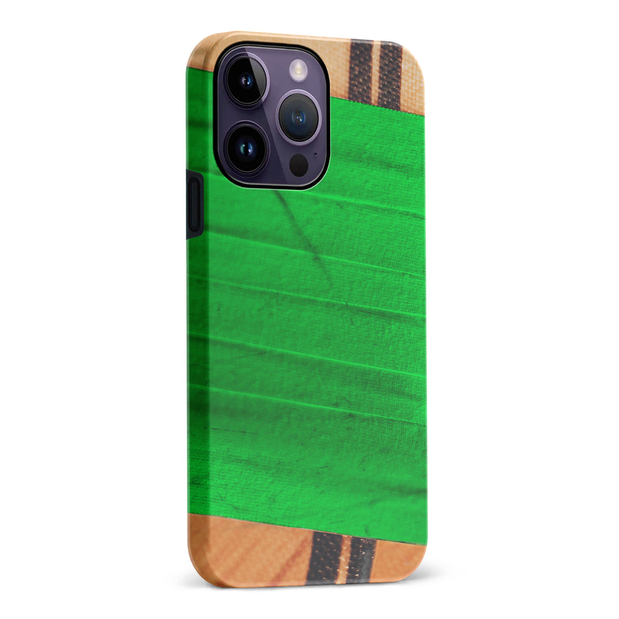iPhone 14 Pro Max Hockey Stick Phone Case - Green