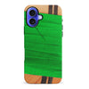 iPhone 16 Plus Hockey Stick Phone Case - Green