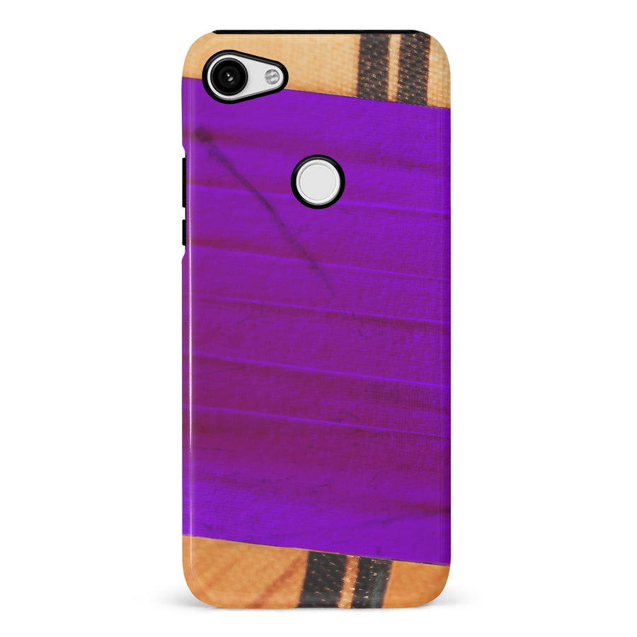 Google Pixel 3 XL Hockey Stick Phone Case - Purple