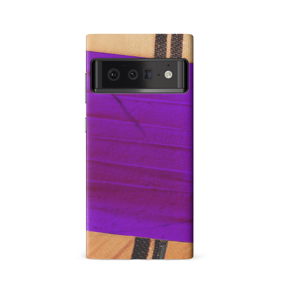 Google Pixel 6 Hockey Stick Phone Case - Purple