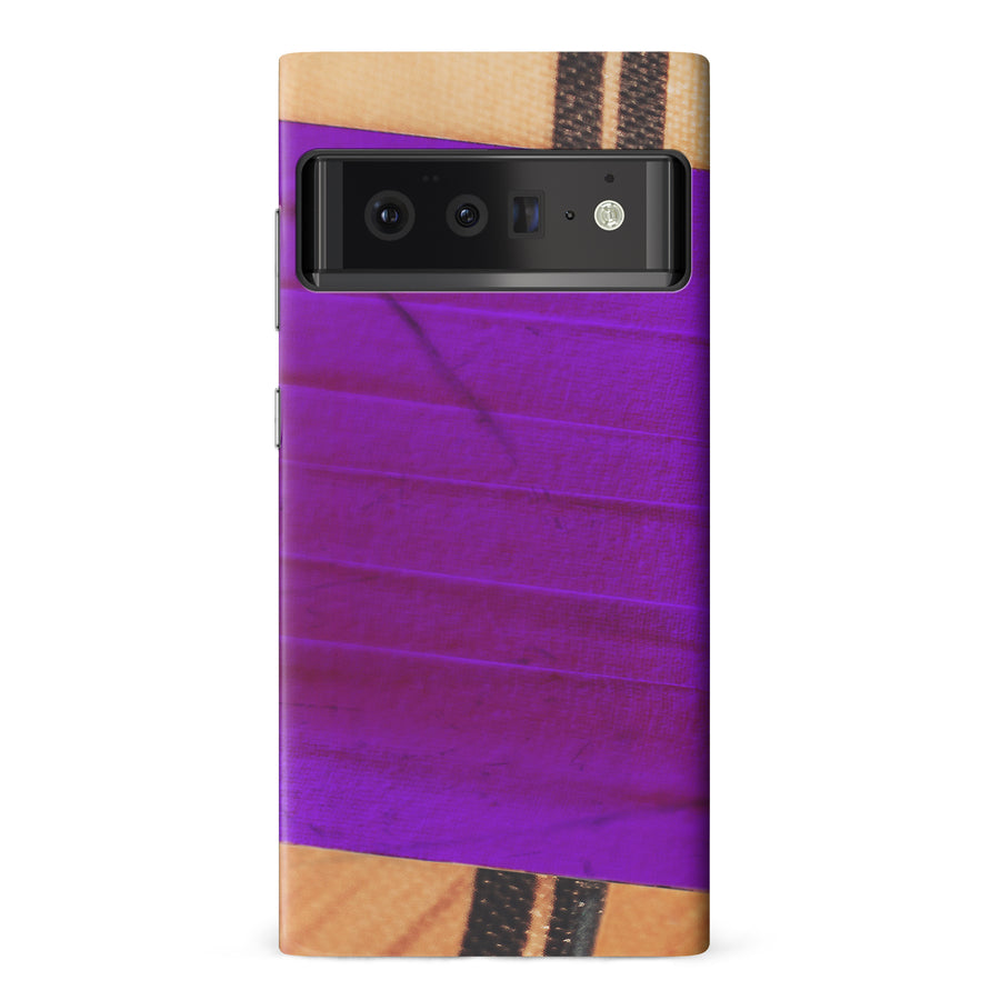 Google Pixel 6 Pro Hockey Stick Phone Case - Purple