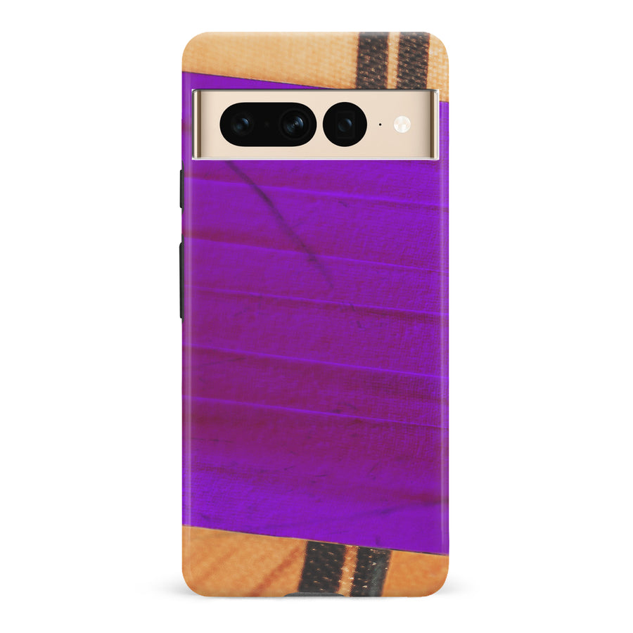 Google Pixel 7 Pro Hockey Stick Phone Case - Purple
