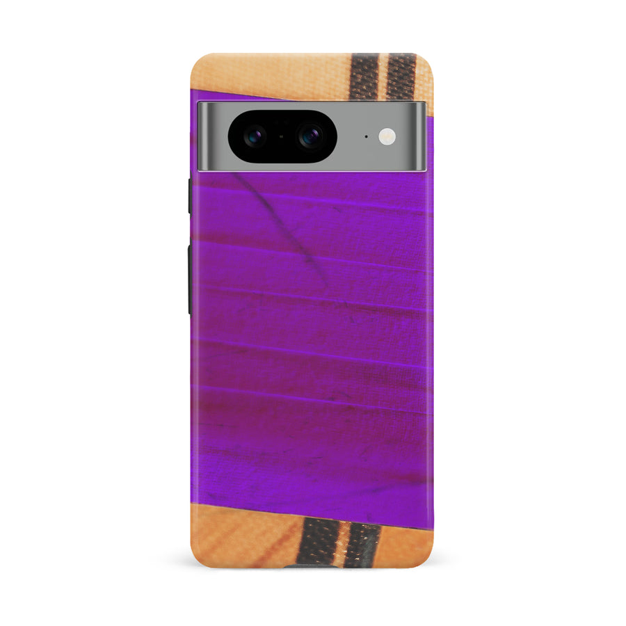 Google Pixel 8 Hockey Stick Phone Case - Purple