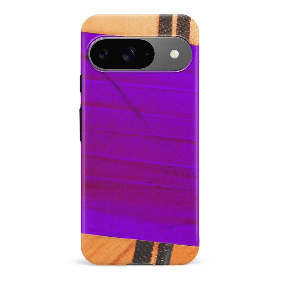 Google Pixel 9 Hockey Stick Phone Case - Purple