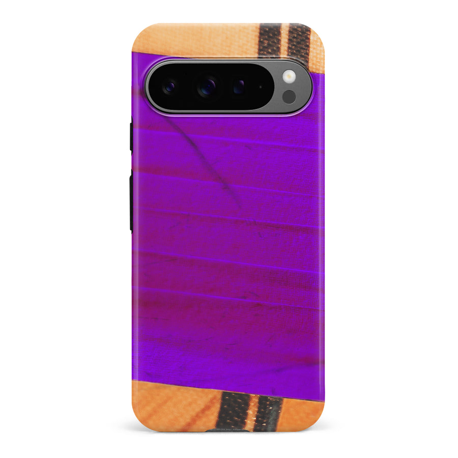 Google Pixel 9 Pro Hockey Stick Phone Case - Purple