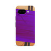 Hockey Stick Phone Case - Purple