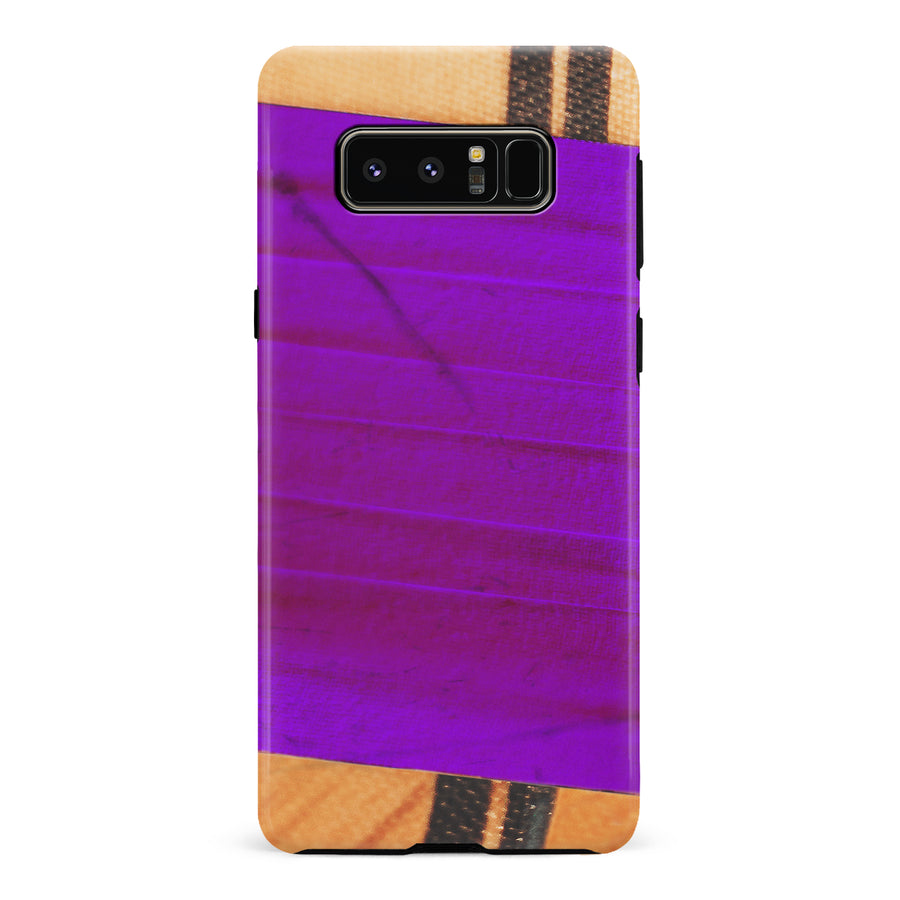 Samsung Galaxy Note 8 Hockey Stick Phone Case - Purple