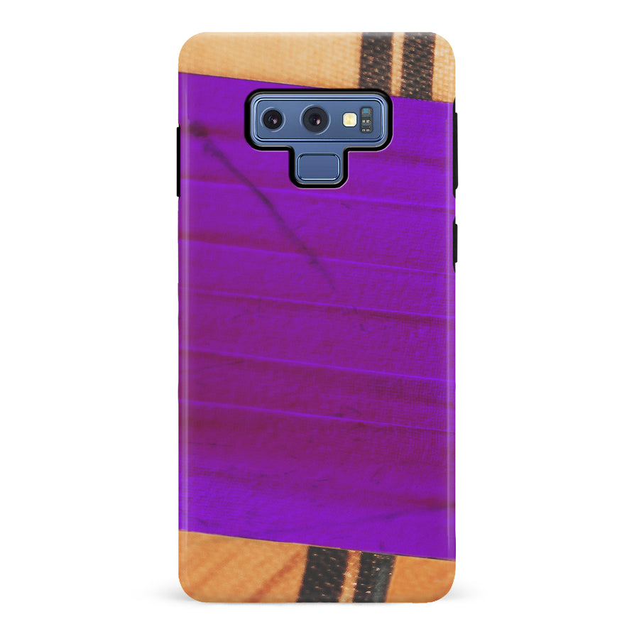 Samsung Galaxy Note 9 Hockey Stick Phone Case - Purple