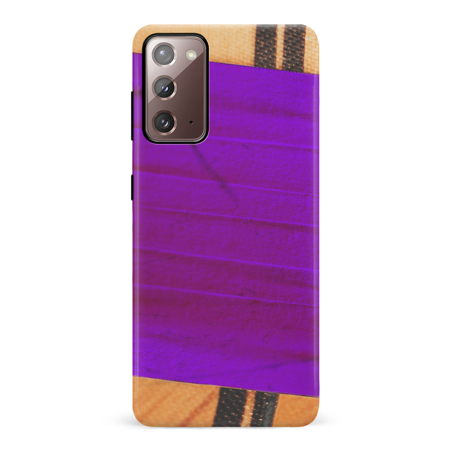 Samsung Galaxy Note 20 Hockey Stick Phone Case - Purple
