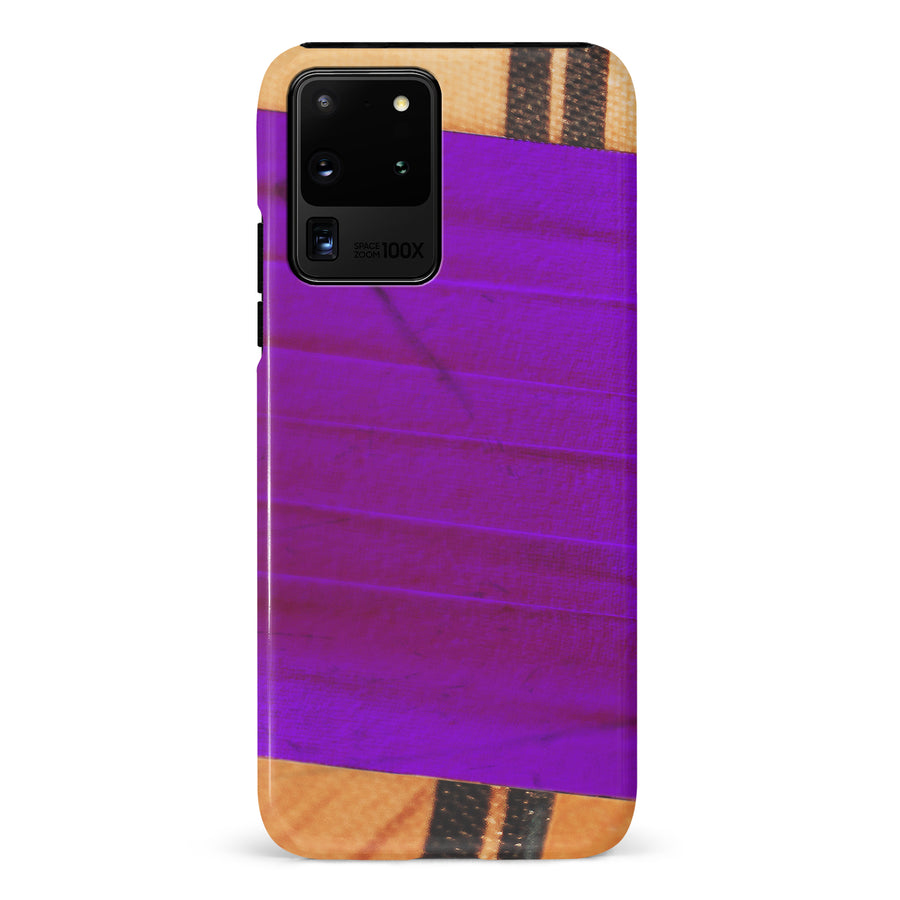 Samsung Galaxy S20 Ultra Hockey Stick Phone Case - Purple
