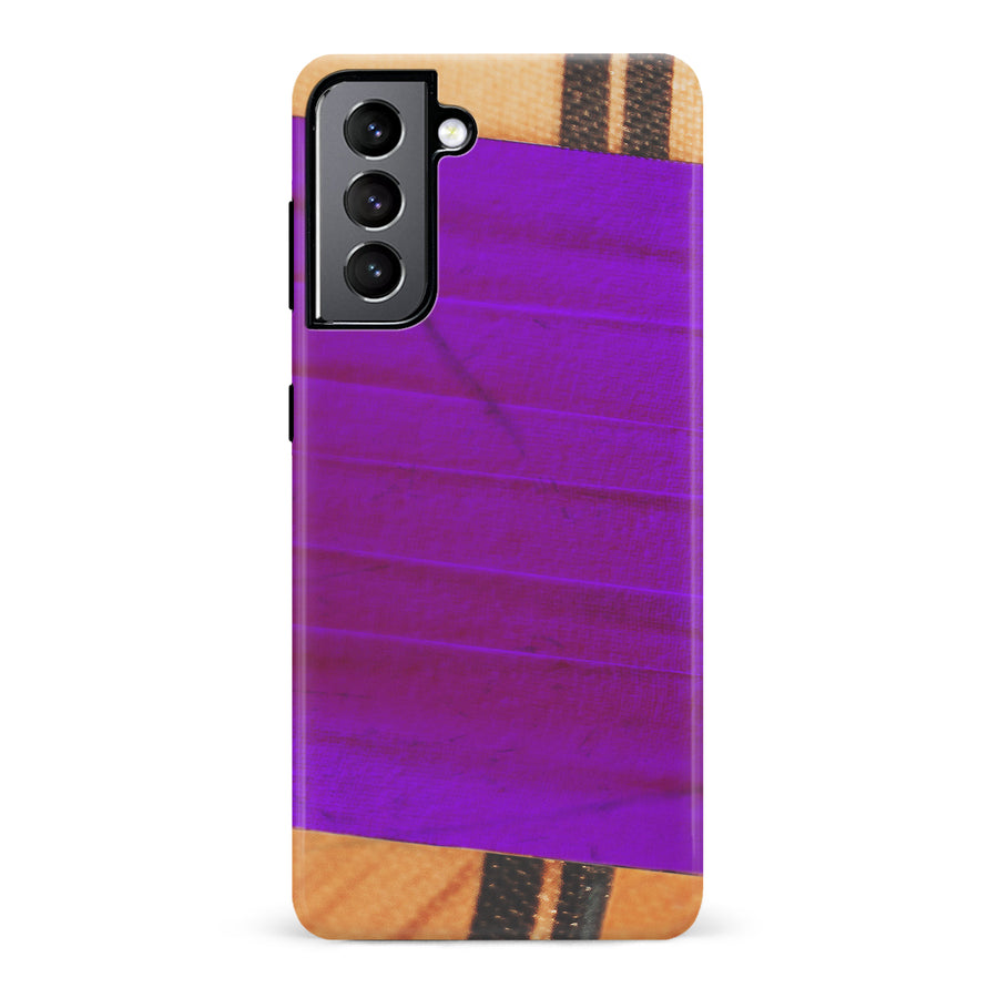 Samsung Galaxy S22 Hockey Stick Phone Case - Purple