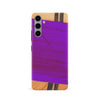 Samsung Galaxy S24 Hockey Stick Phone Case - Purple