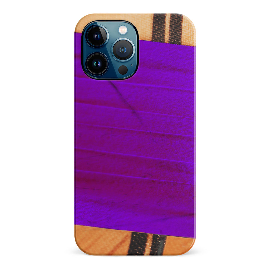 iPhone 12 Pro Max Hockey Stick Phone Case - Purple