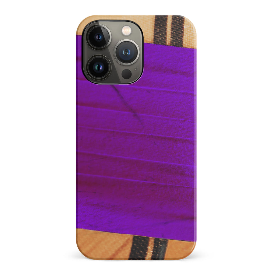 iPhone 14 Pro Hockey Stick Phone Case - Purple