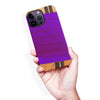 iPhone 14 Pro Max Hockey Stick Phone Case - Purple