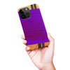 iPhone 15 Pro Max Hockey Stick Phone Case - Purple