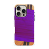 iPhone 16 Pro Hockey Stick Phone Case - Purple