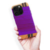 iPhone 16 Pro Max Hockey Stick Phone Case - Purple