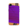 Hockey Stick Phone Case - Purple
