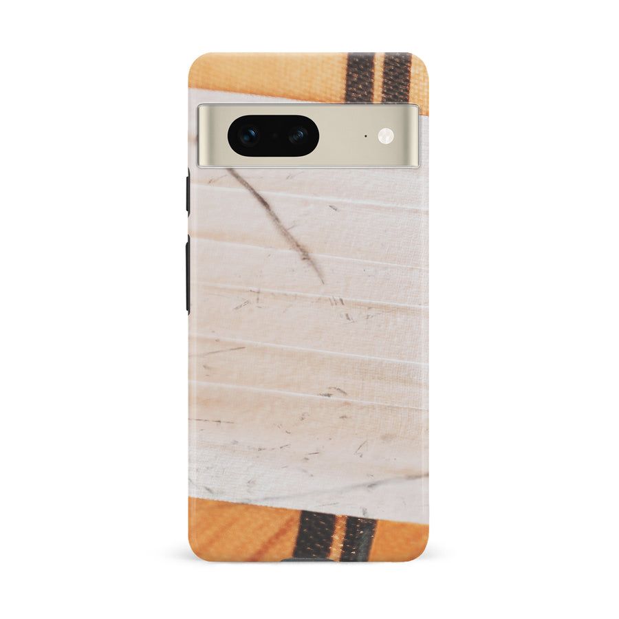 Google Pixel 7 Hockey Stick Phone Case - White