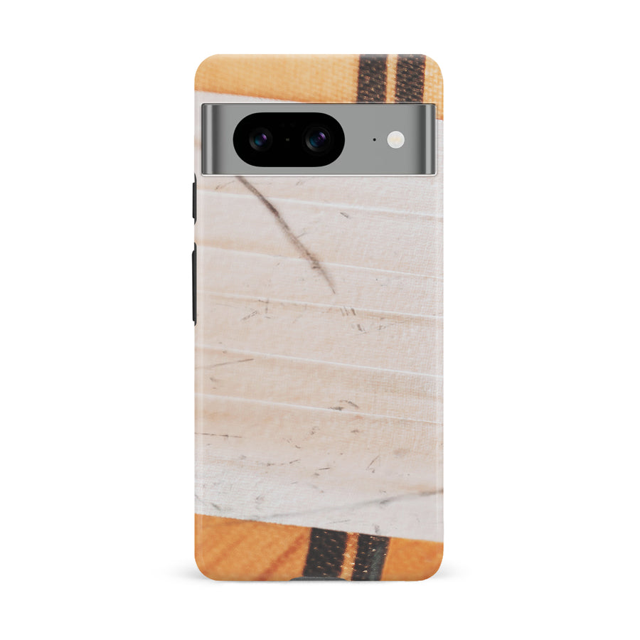 Google Pixel 8 Hockey Stick Phone Case - White