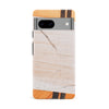 Google Pixel 8A Hockey Stick Phone Case - White