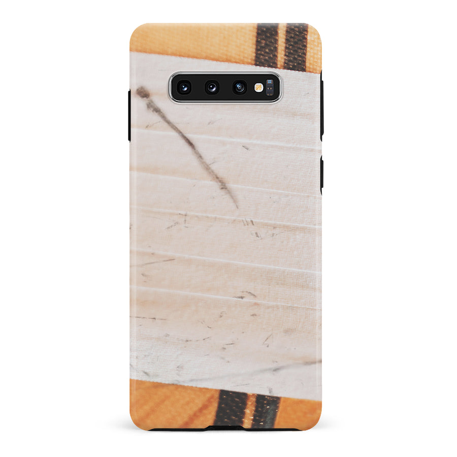 Samsung Galaxy S10 Hockey Stick Phone Case - White