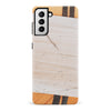 Samsung Galaxy S21 Hockey Stick Phone Case - White
