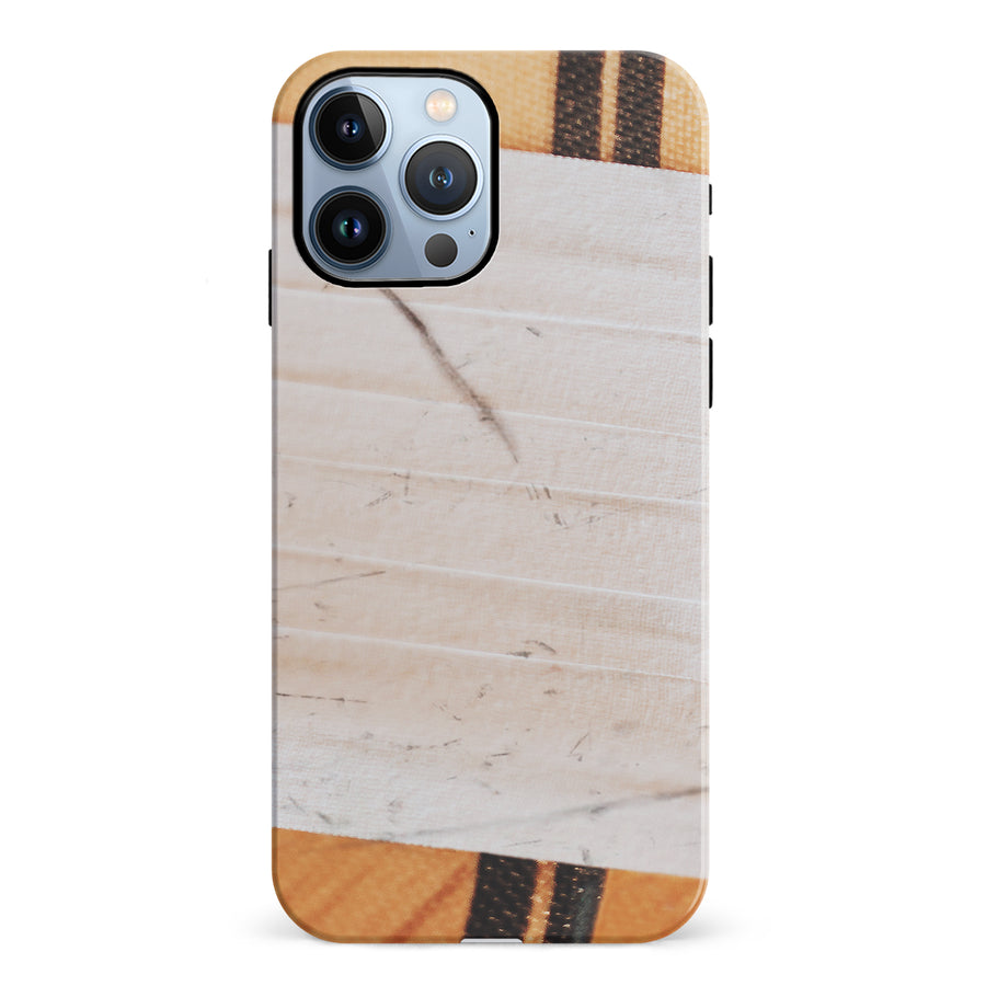 iPhone 12 Pro Hockey Stick Phone Case - White