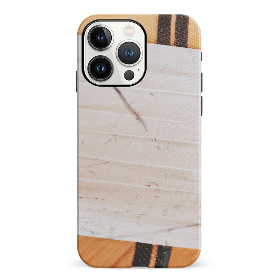 iPhone 13 Pro Hockey Stick Phone Case - White