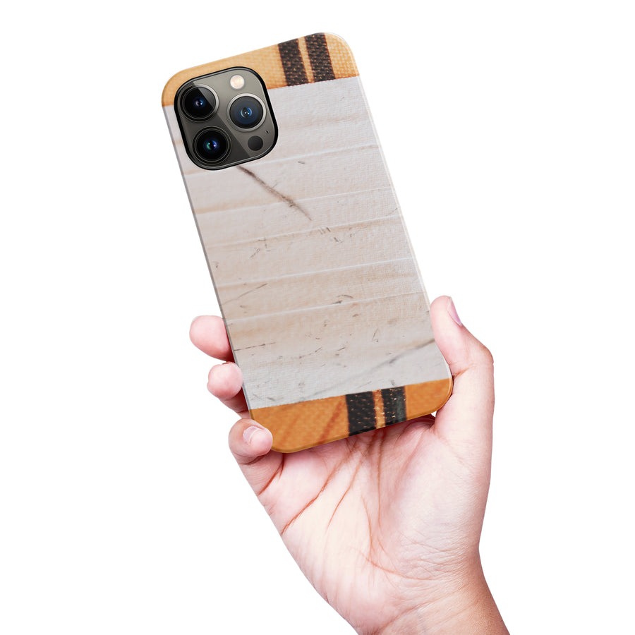 iPhone 13 Pro Max Hockey Stick Phone Case - White