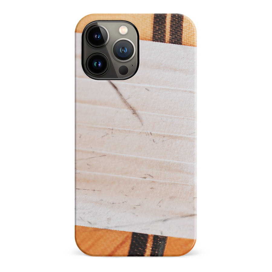 iPhone 13 Pro Max Hockey Stick Phone Case - White