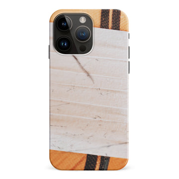 iPhone 15 Pro Max Hockey Stick Phone Case - White