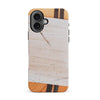 iPhone 16 Hockey Stick Phone Case - White