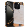 iPhone 16 Pro Max Hockey Stick Phone Case - White