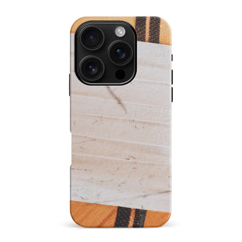 iPhone 16 Pro Max Hockey Stick Phone Case - White