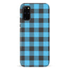 Samsung Galaxy S20 Plus Lumberjack Plaid Phone Case - Blue