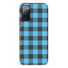 Samsung Galaxy S20 FE Lumberjack Plaid Phone Case - Blue