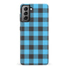 Samsung Galaxy S21 Plus Lumberjack Plaid Phone Case - Blue