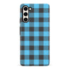 Samsung Galaxy S23 Lumberjack Plaid Phone Case - Blue