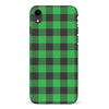 iPhone XR Lumberjack Plaid Phone Case - Green