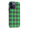 iPhone 14 Pro Max Lumberjack Plaid Phone Case - Green
