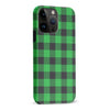 iPhone 15 Pro Max Lumberjack Plaid Phone Case - Green